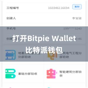 打开Bitpie Wallet比特派钱包